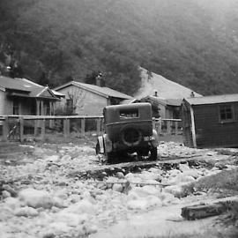 Otira flood, December 1957