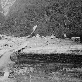 Old Otira - Barrack Creek after crossing the Otira River.