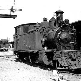 W192 at Greymouth train station.13/1/1949.