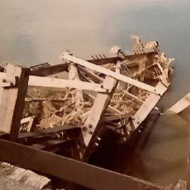 Blackball bridge washout, 21st February,1966.  - ALBUM -