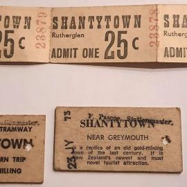  Shantytown entry tickets.