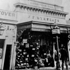 Revell St, Hokitika. 1867 and 1959.