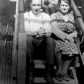 Ahaura Hotel publican and family.1930`s.