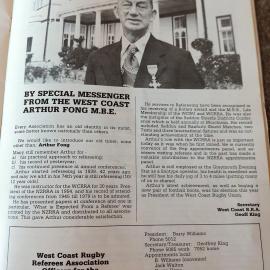 Arthur Fong - M.B.E.