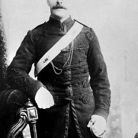 John Miller Langdon (1863-1896) - Brunner Rifle Volunteers