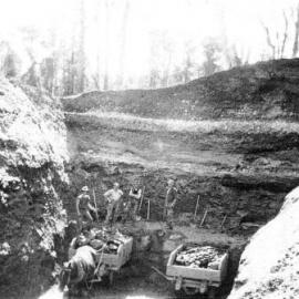Making the Inangahua Rail cutting 1927 *PHOTO ALBUM*