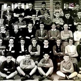 Std 6, Westport North School. ca.1946.