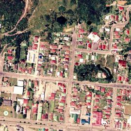 Greymouth - Aerial 1988