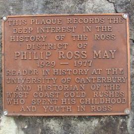 Phil Ross May, historian