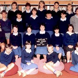 Form 3 B,Westland High School.1987.