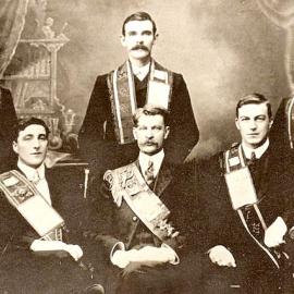 James William Barnett -  member of The Lodge of the Loyal Orange Institution, at Granity.ca.1910`s.