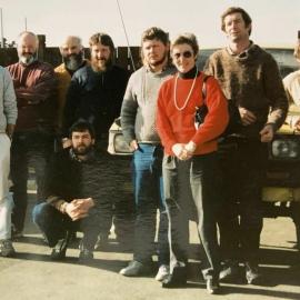 West Coast Smallbore Rifle Team compete in the Andrews and Faulkner Shield Shoot in the mid 1980’s.