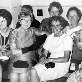 Cobden school reunion - Doreen on the right,Mrs Poole next to her. 1958 .