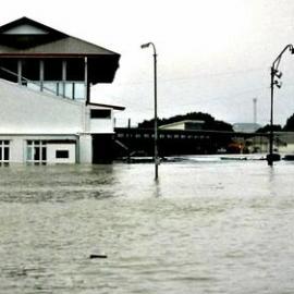 Victoria Park Racecourse - 1988 Greymouth Flood.