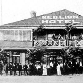 Red Lion Hotel, Hokitika.1900.