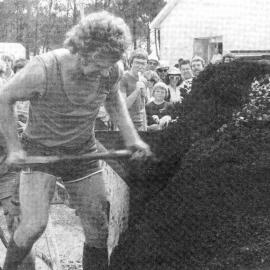  Bob Taylor is in the Guiness book for holding the world coal shovelling record.