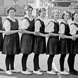 Blackball Ladies Basketball Team.ca.1950.