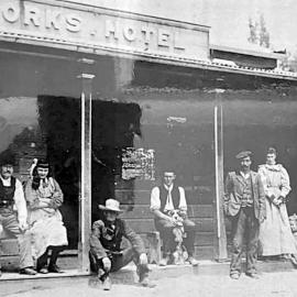 Kaniere Forks Hotel.1906 -  AND History of Kaniere Forks