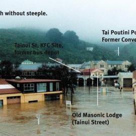 Greymouth Flood -  September 1988.