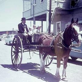  Carl Schroder with Belinda, Julie-Ann & Michael Havill,Hokitika - Centennial celebrations,1965.
