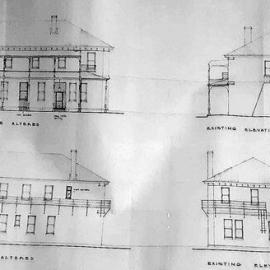 ALBUM - 1966 Alteration Plans  for the Gilmer Hotel Greymouth.(saved from the Skip)