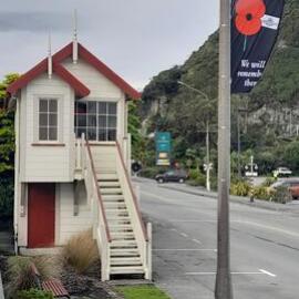 Greymouth Railway Signal Box - 2 IMAGES.