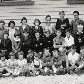 Bell Hill school in 1931