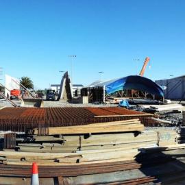 ALBUM - WESTLAND RECREATION CENTRE - Stadium construction.