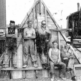 Greymouth Harbour Board staff tiphead.ca.1960s.