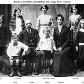 ALBUM - Lishman Family , Greys Road, Reefton - 1897