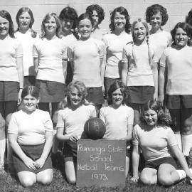  Runanga State School Netball Team.1973.