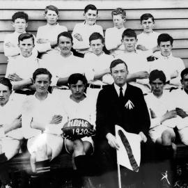 Hokitika District High School Rugby 1920