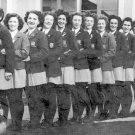1950 West Coast women's team to National tournament at Palmerston North