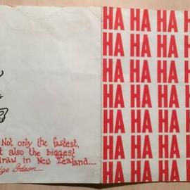 Regent Theatre birthday club Greymouth from 60-70s