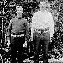 Edward Jones and Thomas Delleca moved from  Australia over to Globe Hill to mine near Reefton.ca.1909