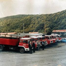 The founding fathers of Dunn’s Transport circa 1970