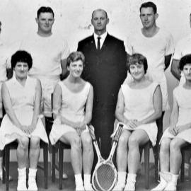 West Coast Lawn Tennis Association - Senior Representative Team.1965 - 66.