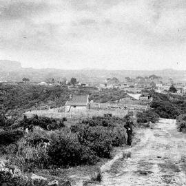 The Main road approach to Charleston from Westport.ca.1900.