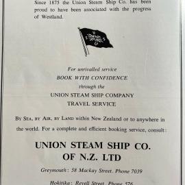 ALBUM - West Coast Advertisements from Bygone days.