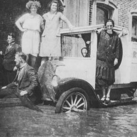  Ryan and Sons Bakers Van, a Model T Ford - Big flood Westport .1926.