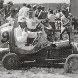 Owen Gibbens TQ number 19 also his Austin A90.