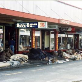 1988 GREYMOUTH FLOODS. Clean-up *PHOTO ALBUM 1*