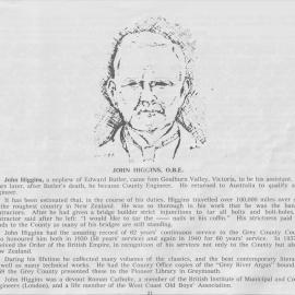 John Higgins, Grey County Council