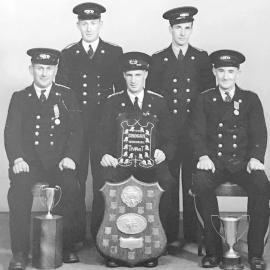 Kumara Volunteer Fire Brigade competition team .1946.
