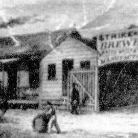 The Murray Street fire ,November, 1888.