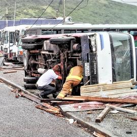 Greymouth tornado, March. 2005 .