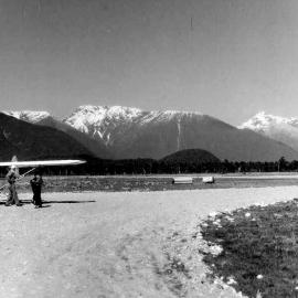 Piper Tripacer, Mount Cook Airways, Haast .Sep 1958.