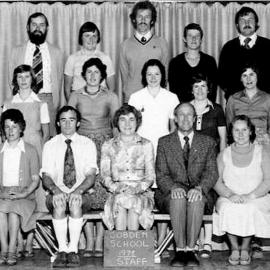 Cobden School Staff.1978.
