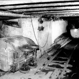 Coal Wagon on it`s side.