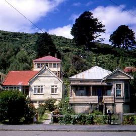 Alexander Street near Marist Bros High School now JP II High,Greymouth.